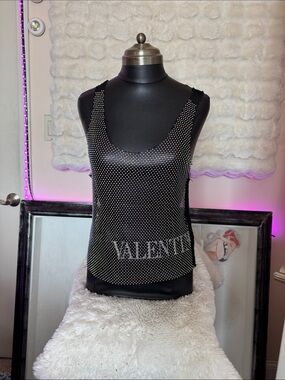 Faded rose  Crystal-Embellished Camisole